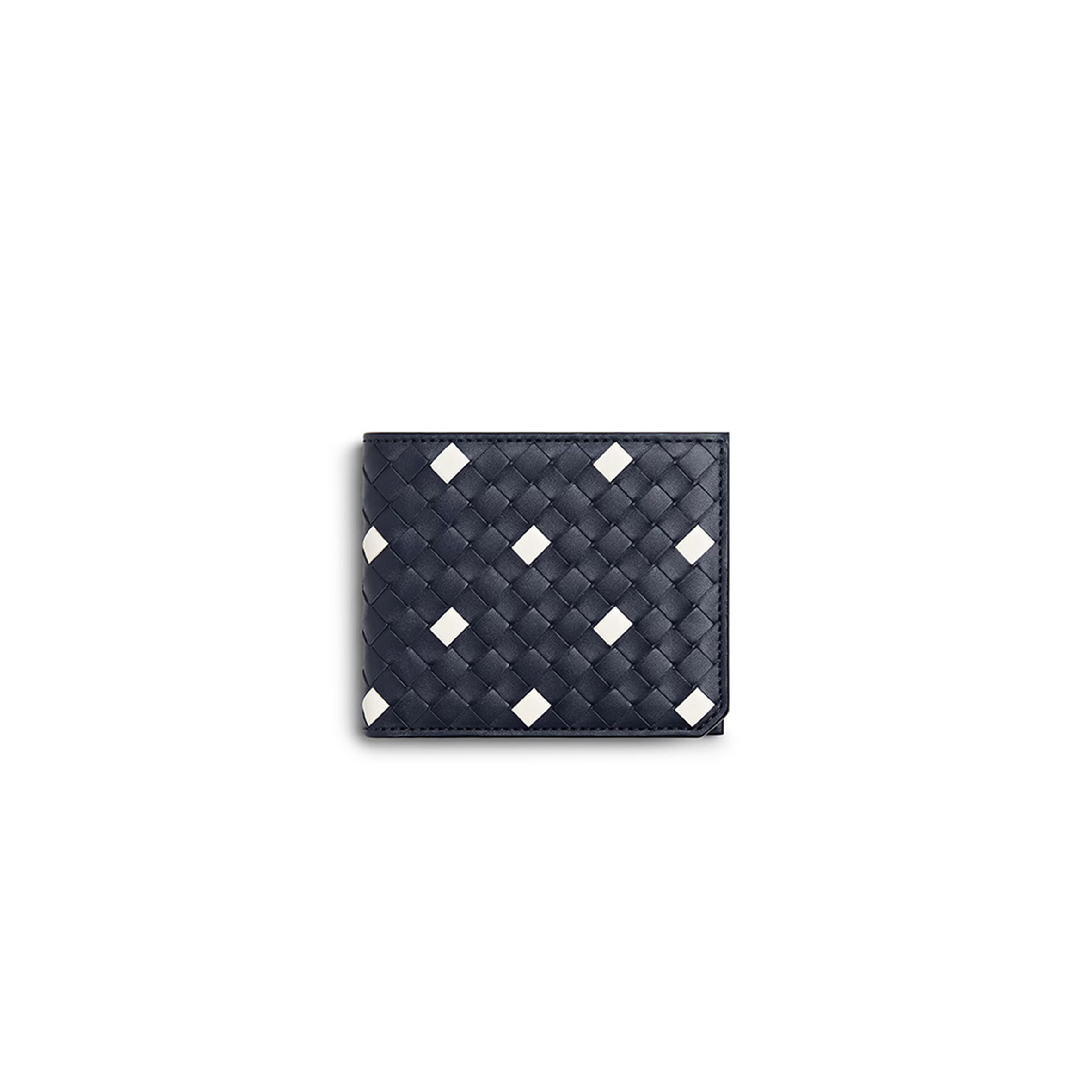 BOTTEGA VENETA INTRECCIATO PICCOLO BI-FOLD WALLET 796966V5SJ14144 (11*9.5*1cm)